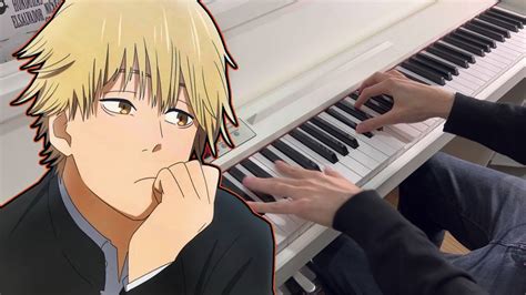 Kick Back Chainsaw Man Opening Piano Youtube