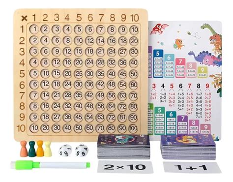 Um Jogo Montessori De Madeira Para Multiplicar E Somar 0991