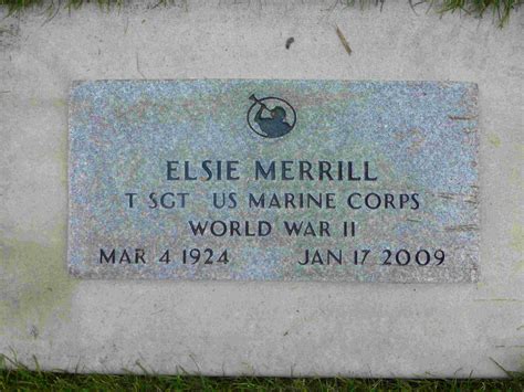 Elsie Merrill 1924 2009 Memorial Find A Grave