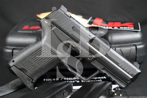 Heckler Koch H K HK45C 45 ACP 3 8 Double Action Semi Automatic