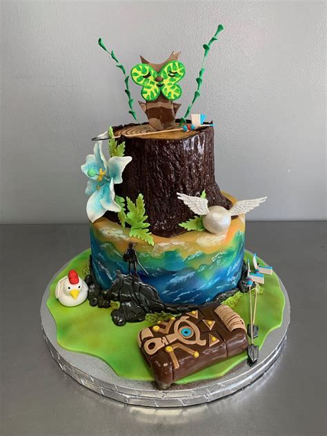 The Legend Of Zelda Groom S Cake Skazka Cakes Zelda Cake Elaborate