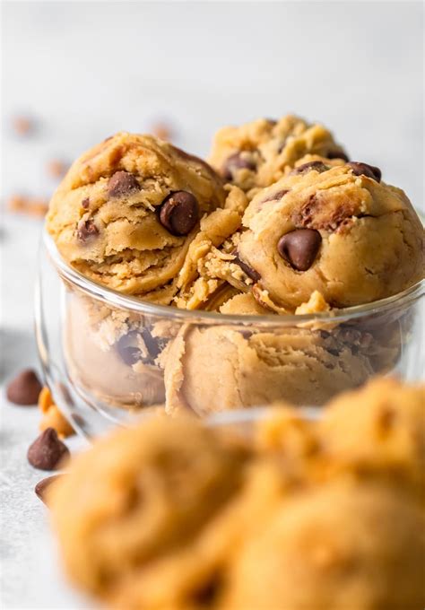 Edible Cookie Dough Recipe Chocolate Chip Video