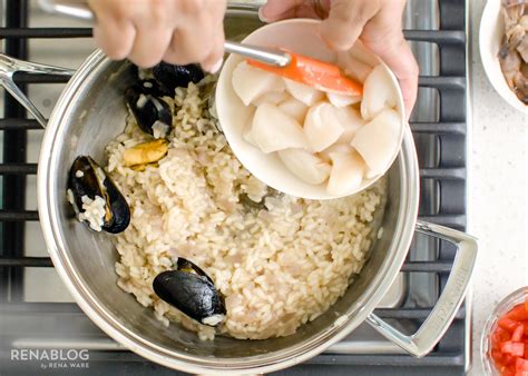 Risotto De Mariscos Cremoso Adundante Y Deliciosoblog Rena Ware
