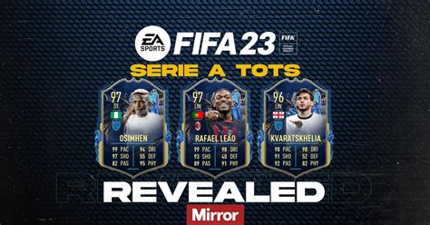 Fifa Serie A Tots Squad Revealed With Victor Osimhen And Rafael Leao