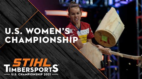 STIHL TIMBERSPORTS U S Women S Championship 2021 YouTube