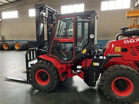 New Production Tons Allterrain Off Road Forklift