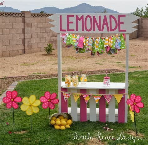 Pamela Renee Designs Pink Lemonade Themed Birthday Party