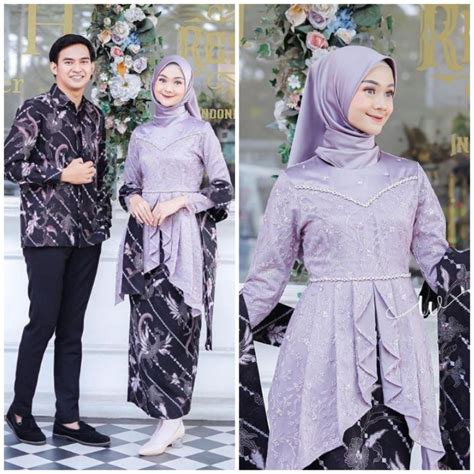 Jual BATIK KEBAYA COUPLE KELUARGA MODERN BAJU KONDANGAN LAMARAN