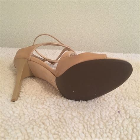 Jimmy Choo Shoes Jimmy Choo Lang Sandal Patent Nude Poshmark