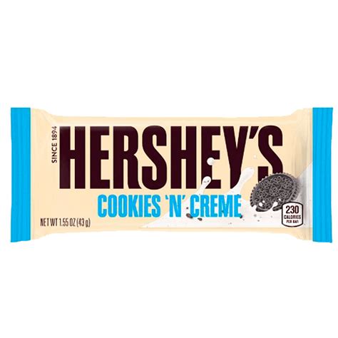 HERSHEY´S COOKIES ‘N’ CREME 43G – The Candyland