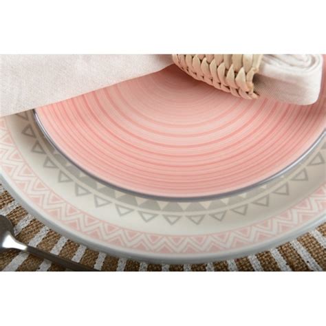 Aulica Set De 6 Assiettes A Dessert Rose Unie Coachella