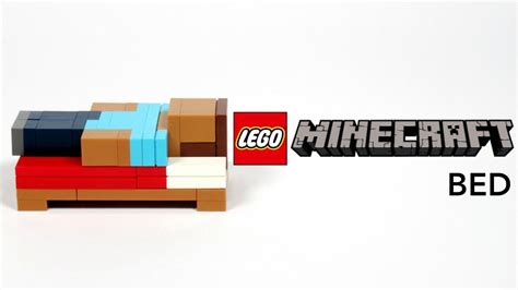 Lego Minecraft Bed Moc Tutorial Youtube