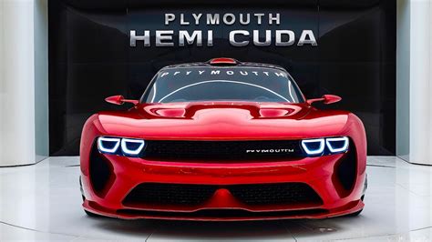 Finally New Generation Plymouth Hemi Cuda Model Unveiled First