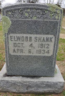 Elwood Shank M Morial Find A Grave