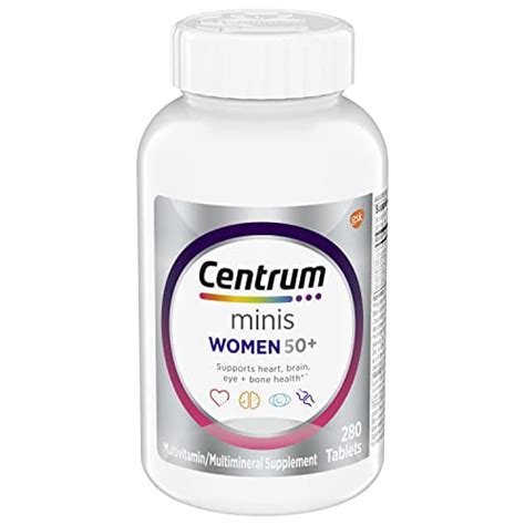 Centrum Minis Silver Women's Multivitamin for Women 50 Plus ...