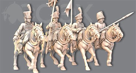 Mm Krakusi Light Cavalry Grand Duchy Of Warsaw Wargaming D