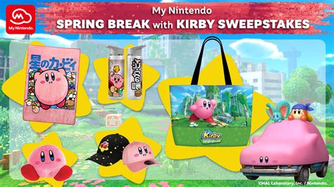 Enter The My Nintendo Spring Break With Kirby Sweepstakes My