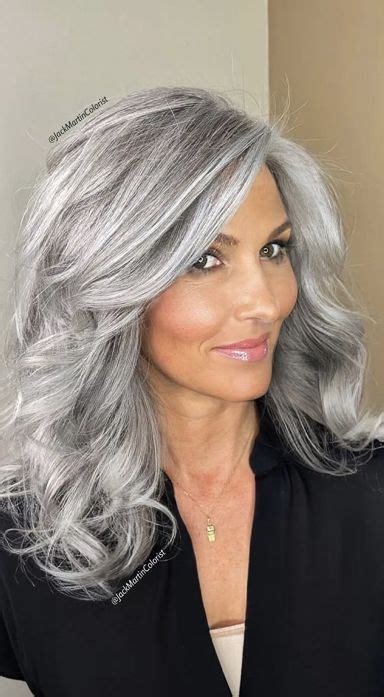 Long Silver Hair Silver White Hair Long Gray Hair Gray Hair Cuts