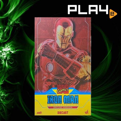 Hot Toys CMS D Scale Iron Man Deluxe Edition Shopee Singapore