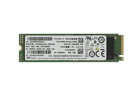 Buy sk hynix256GB M. 2 SSD NVMe PCIe Model HFS256GD9MND-5510A BA - OEM ...