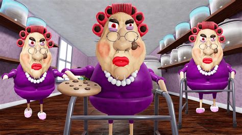 Roblox Escape Evil Grandma First Person Obby Youtube