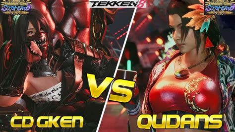 Tekken Cd Gken Reina Vs Qudans Azucena High Level Match