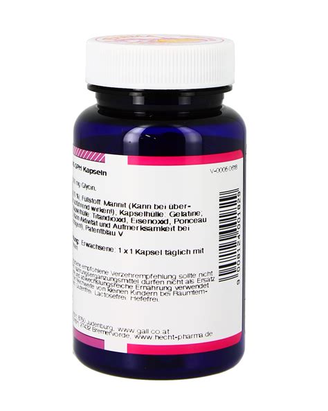 Glycin 500 Mg GPH Kapseln HECHT Pharma GmbH