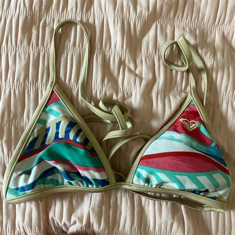 Roxy Women S Bikini And Tankini Tops Depop