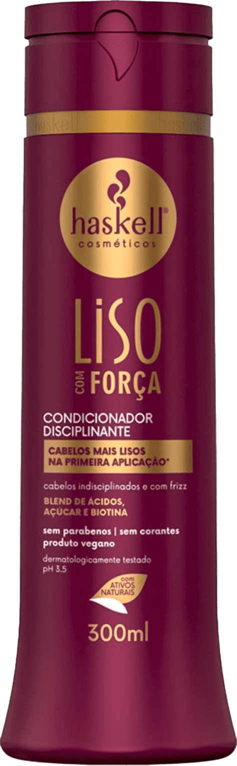 Kit Haskell Liso Força Home Care Trio Beleza na Web