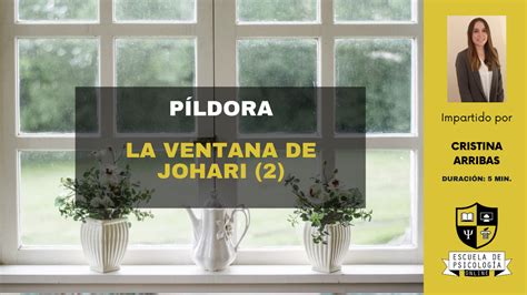 La Ventana De Johari Escuela De Psicologia Online