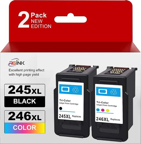 Rgink Cartouche D Encre Compatible Pg Xl Cl Xl Pour Canon Ink