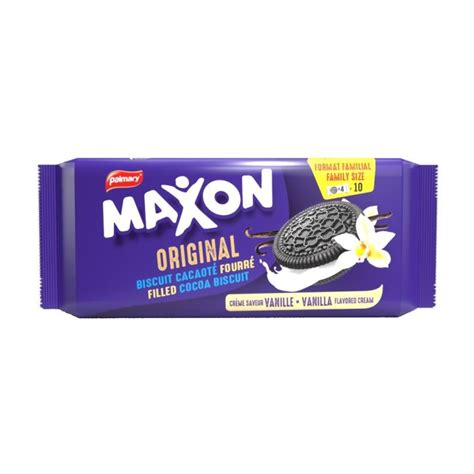 Palmary Maxon Original Biscuit With Cocoa Biscuit With Vanilla 380g