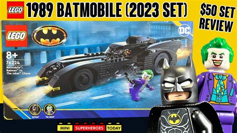 REVIEW LEGO Batman 1989 Batmobile Batman Vs The Joker Chase Set 76224