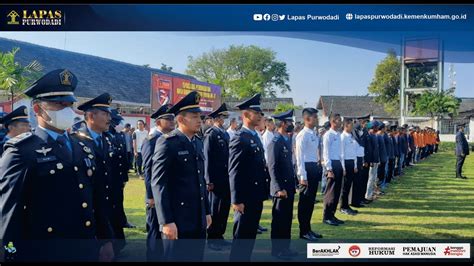 Lapas Purwodadi Gelar Upacara Peringatan Hari Dharma Karya Dhika Ke