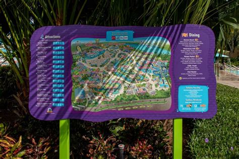 Aquatica Water Park Map