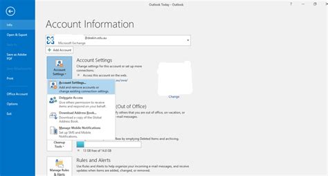 Manually Add Shared Mailbox To Outlook