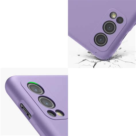 Silicone OnePlus Nord 2 Case Lavender Purple Silicone OnePlus Nord 2 Case