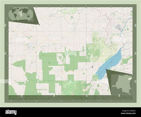 Ituri Province Of Democratic Republic Of The Congo Open Street Map Locations Of Major Cities