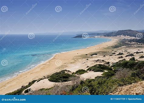 Gouden Strand Het Beste Strand Van Cyprus Karpas Schiereiland Cyprus