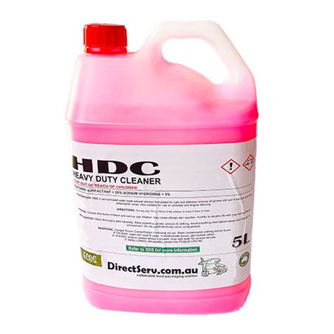 Ecos H D C Heavy Duty Solvent Based Alkaline Cleaner 5l Directserv