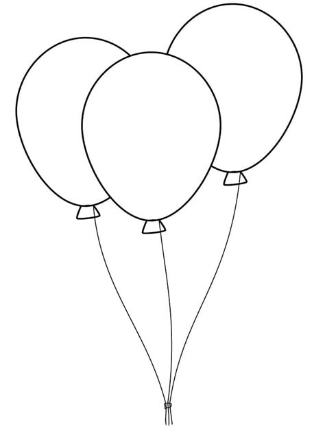 Dibujos De Seis Globos Para Colorear Para Colorear Pintar E Imprimir