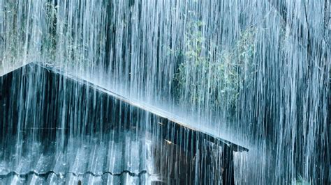 Relax Fall Asleep In Minutes With Huge Rain On Tin Roof Powerful