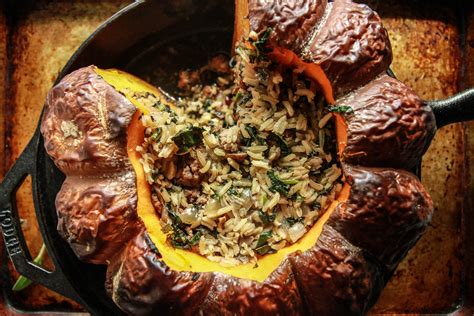 Stuffed Roasted Pumpkin Heather Christo