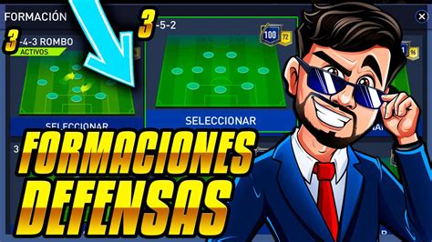 LAS MEJORES FORMACIONES CON 3 DFC PARA RANKEAR 3 5 2 ES TOP FIFA MOBILE