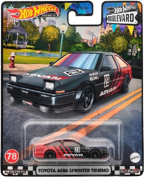 Купить Toyota AE Sprinter Trueno Boulevard Mix Hot Wheels Premium отзывы фото