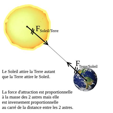 De La Gravitation Au Poids Dun Objet Sciences Physiques Chimie