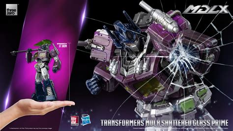 Threezero Mdlx Shattered Glass Optimus Prime Revealed Transformers