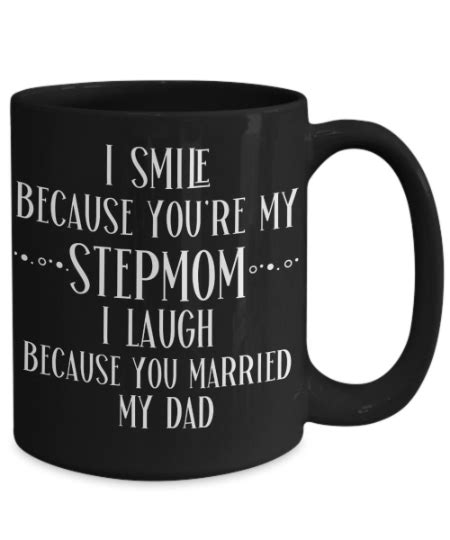 Stepmom Mug For Step Mom Birthday Gift For Step Mother From