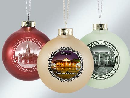 Custom Glass Ornaments | Howe House Limited Editions