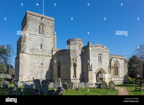 England Oxfordshire Great Milton Church Stock Photo Alamy